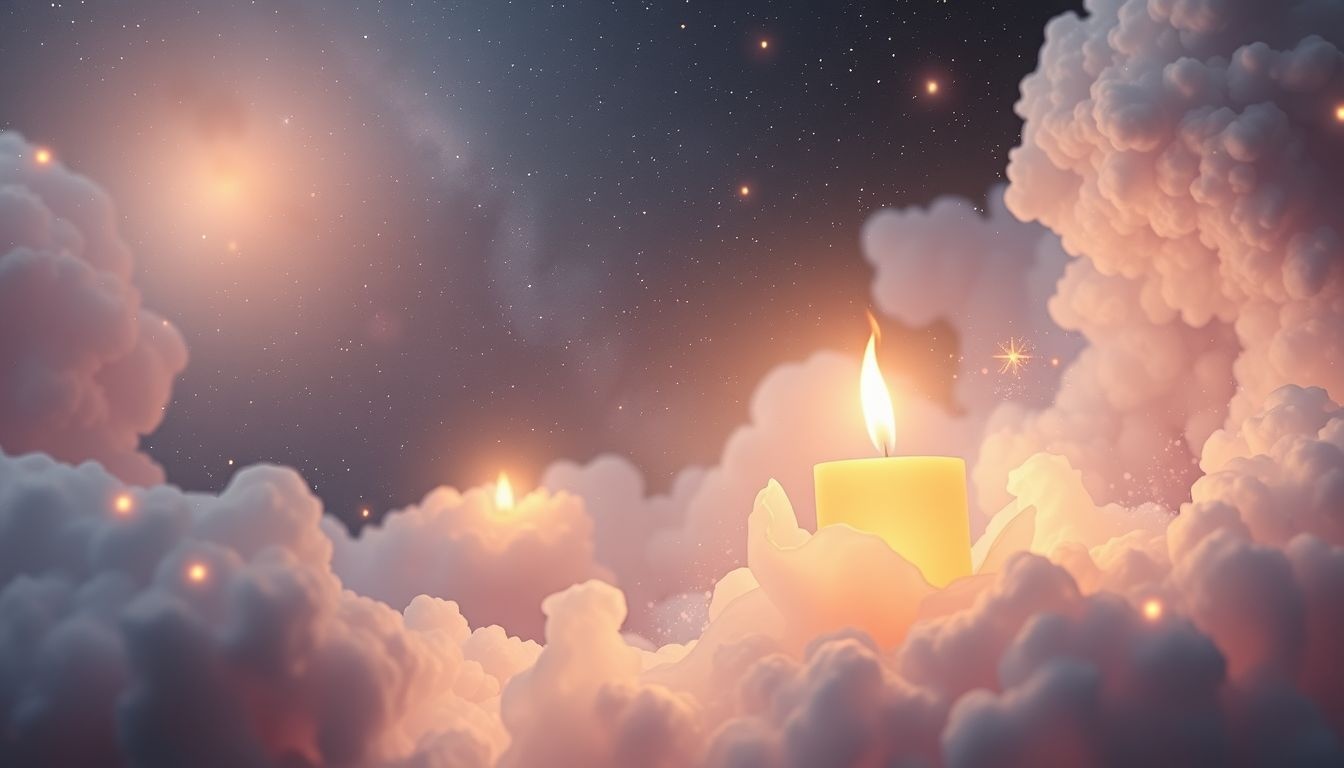 Rozpalanie świecy symbolizuje nadzieję, pamięć oraz duchowe światło.