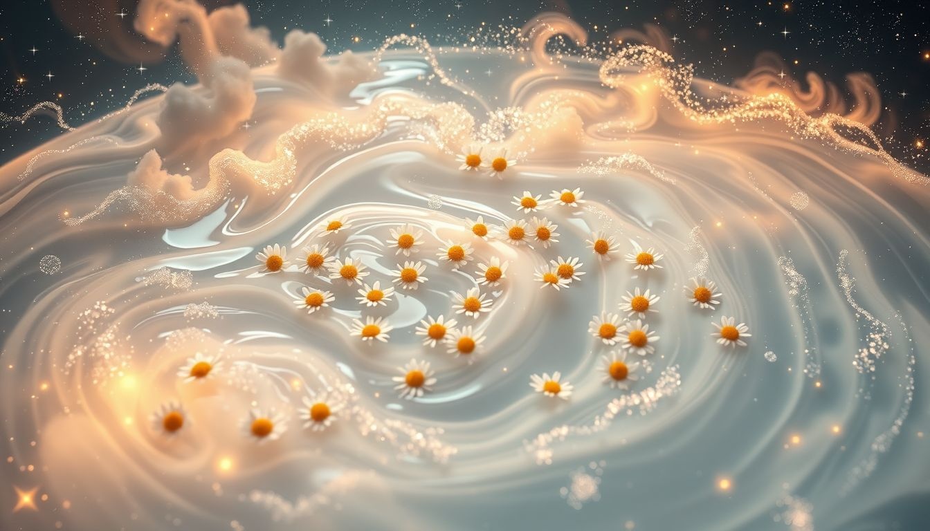 Rumianek do kąpieli łagodzi stres i poprawia sen.