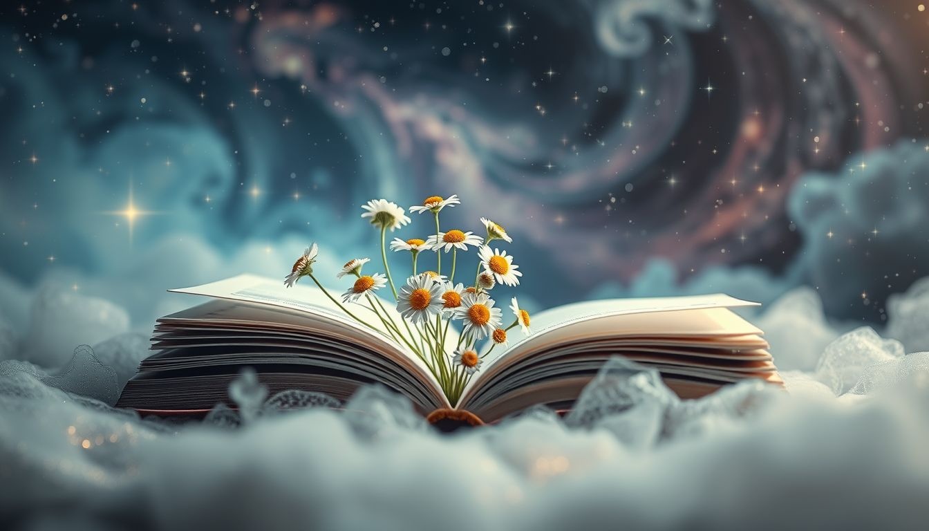 W książce sennikowej rumianek symbolizuje spokój i uzdrowienie.