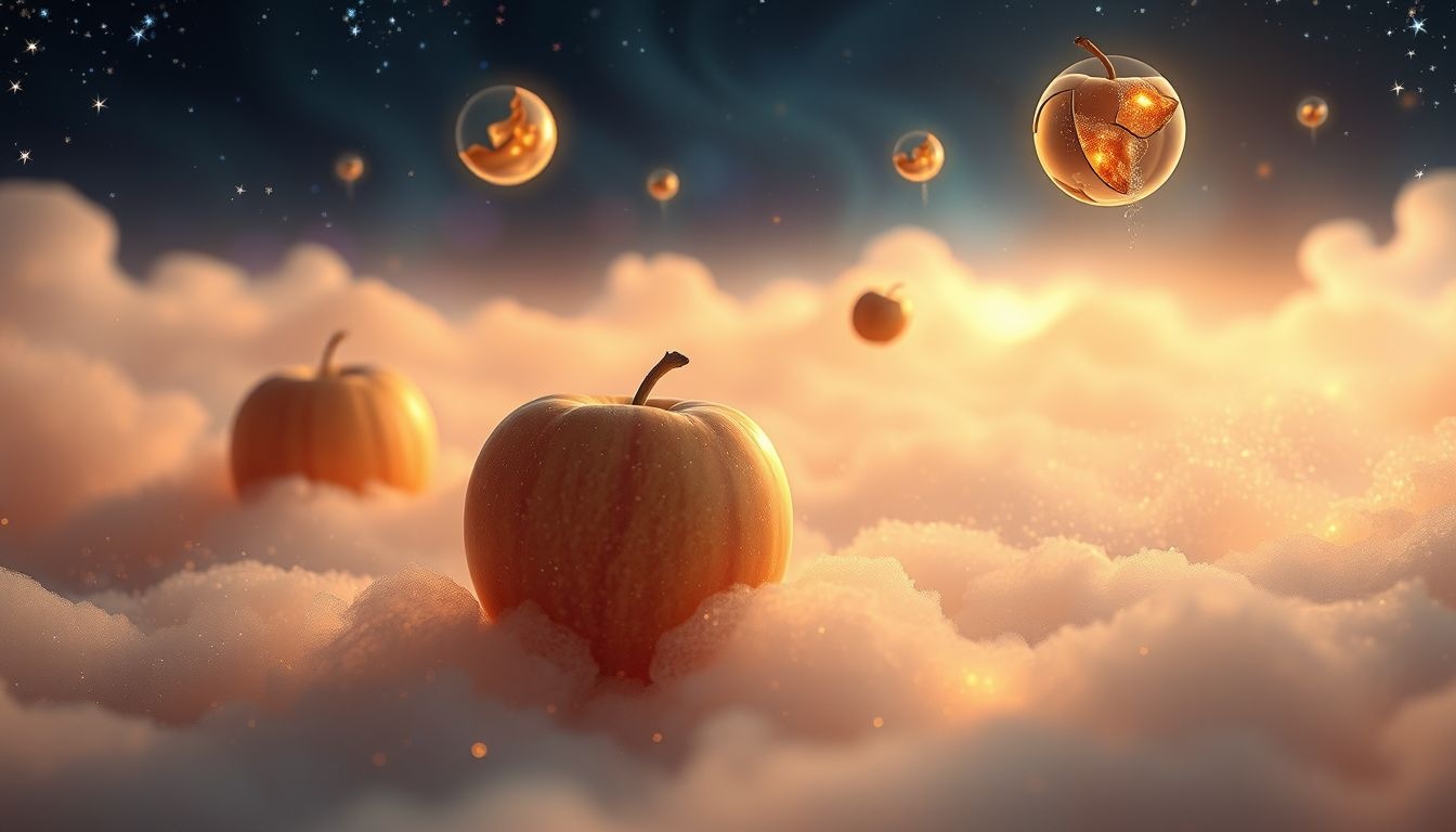 Śnienie o jabłkach na ziemi symbolizuje utracone szanse życiowe.