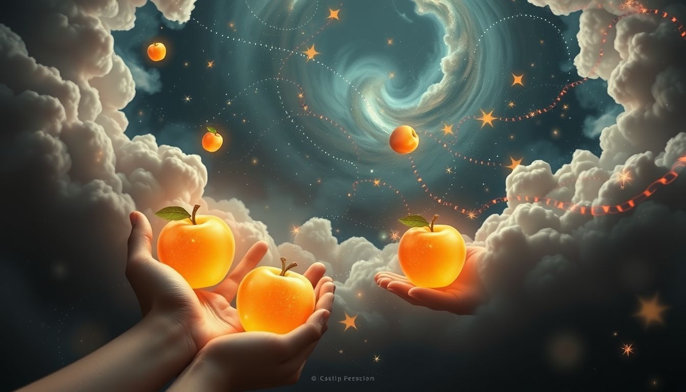 Sen o zbieraniu jabłek symbolizuje obfitość i nowe możliwości.