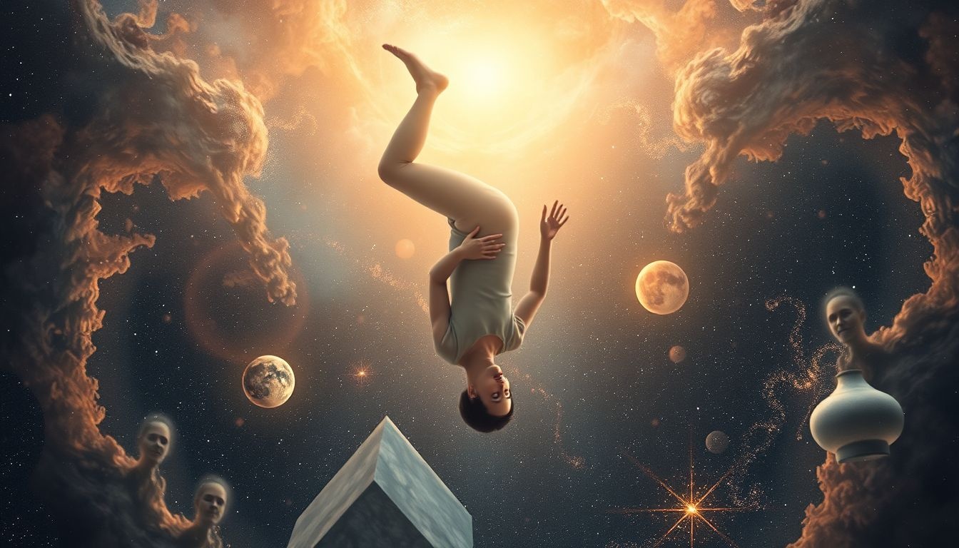 Sen o staniu na głowie symbolizuje zmianę perspektywy życia.