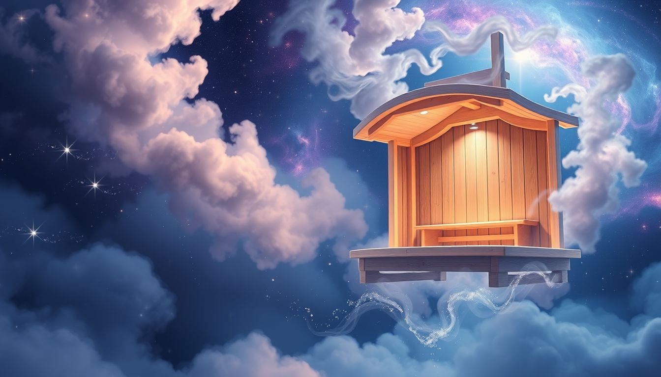 Sen o saunie symbolizuje oczyszczenie ciała i ducha.