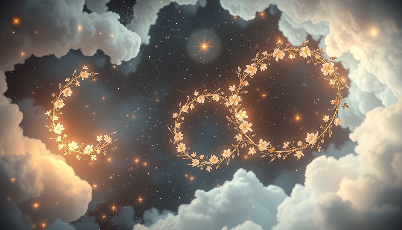 Sen o wieńcu ślubnym symbolizuje nowe początki i szczęście.