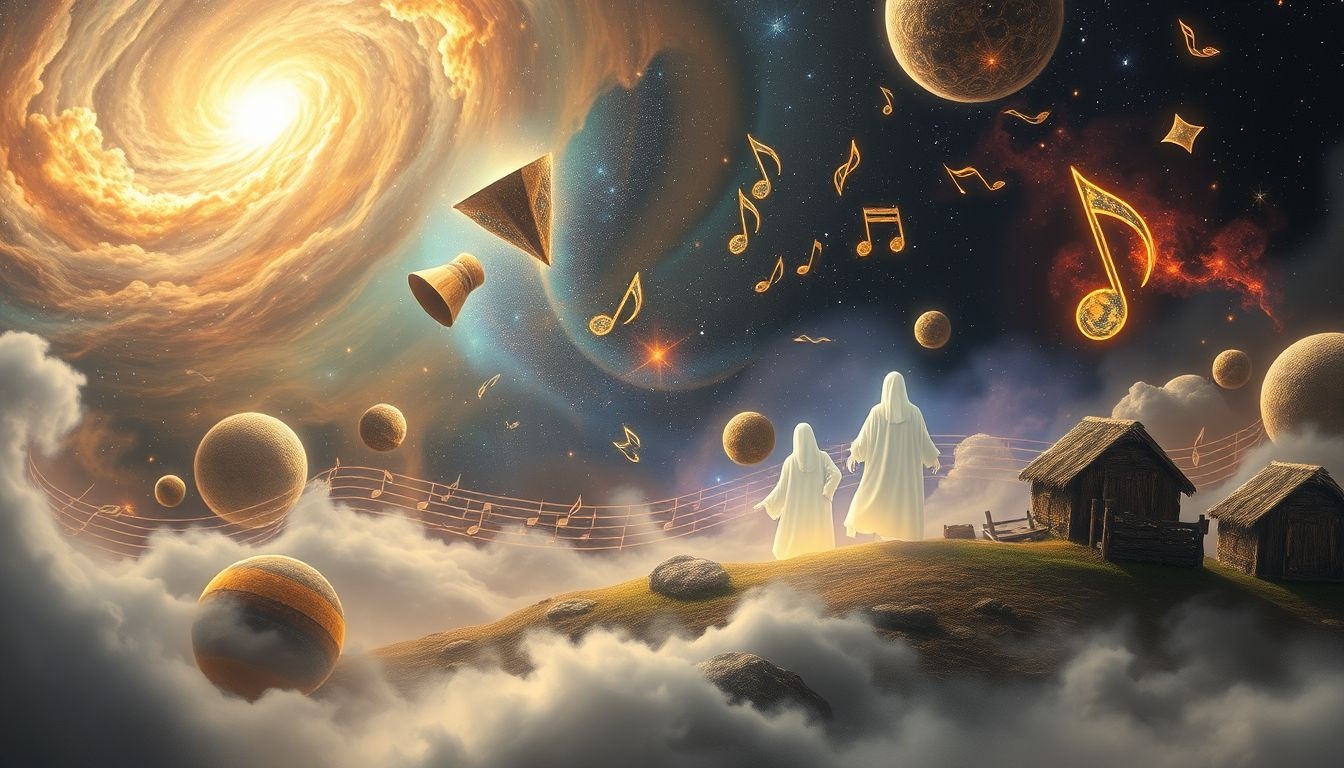 Sen o nieżyjącym muzyku symbolizuje więź z przeszłością i tradycją.