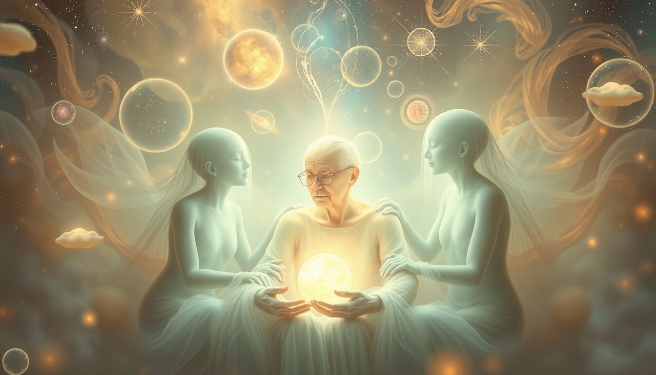 Sen o starszej osobie symbolizuje potrzebę wsparcia i troski.