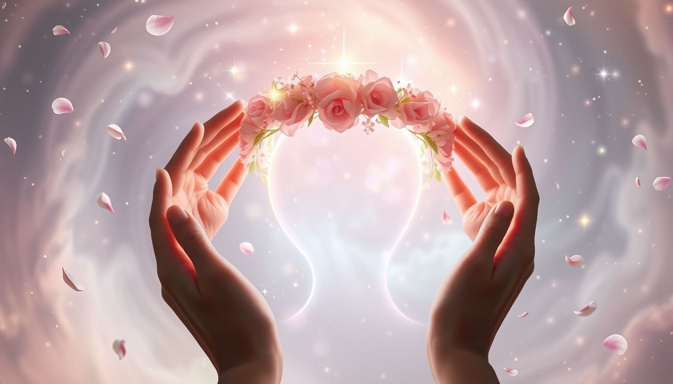 Sen o wieńcu ślubnym symbolizuje nowe początki i szczęście.