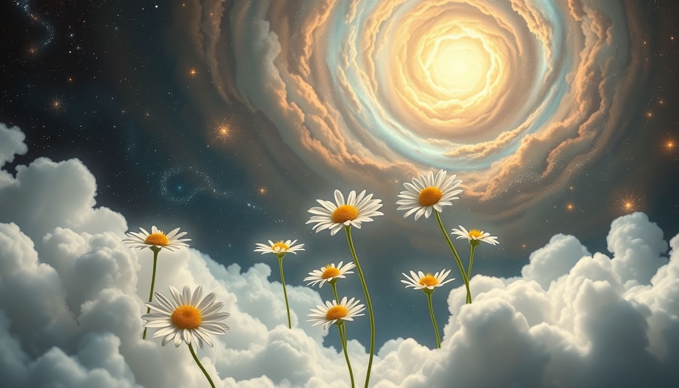 Rumianek we śnie symbolizuje spokój i ulgę w cierpieniu.