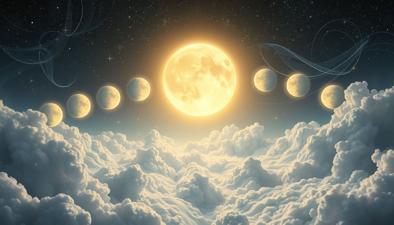 Sny o księżycu syna bogini-matki odzwierciedlają emocjonalne cykle.