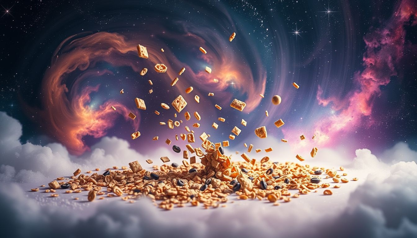 Sny o rozsypanym muesli symbolizują utratę kontroli życiowej.