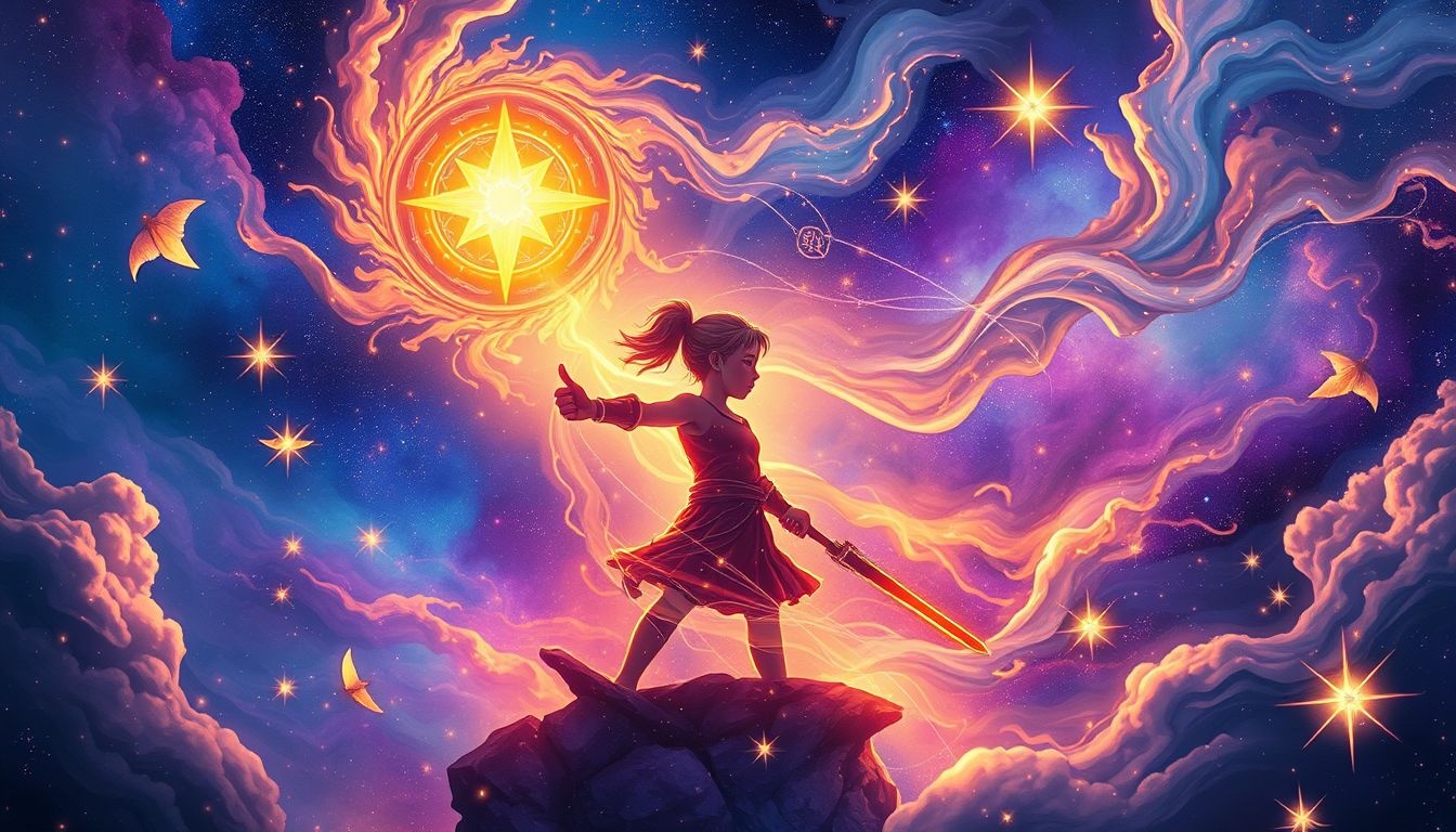 Sen o walce syna bogini symbolizuje odwagę i wewnętrzną siłę.