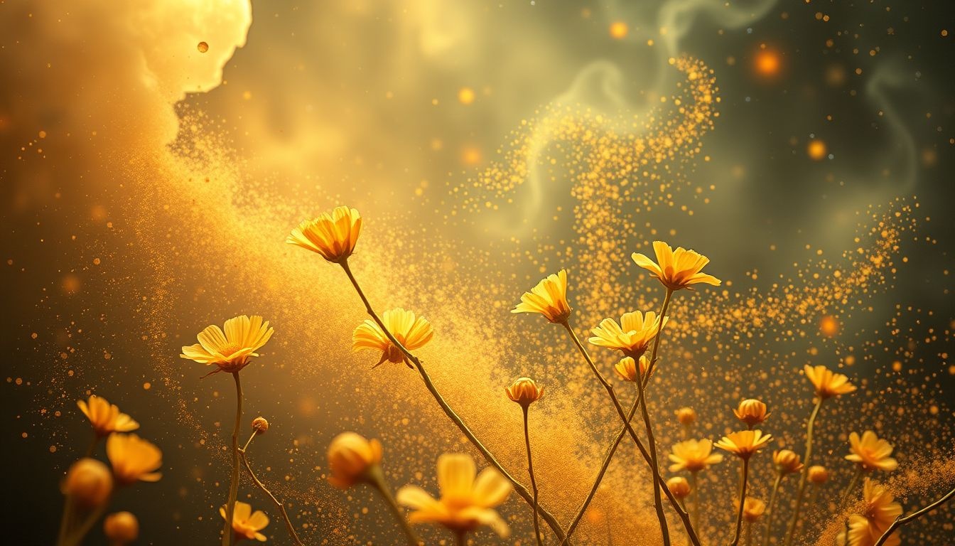 Zwiędła arnika symbolizuje utratę, chorobę i przemijanie życia.