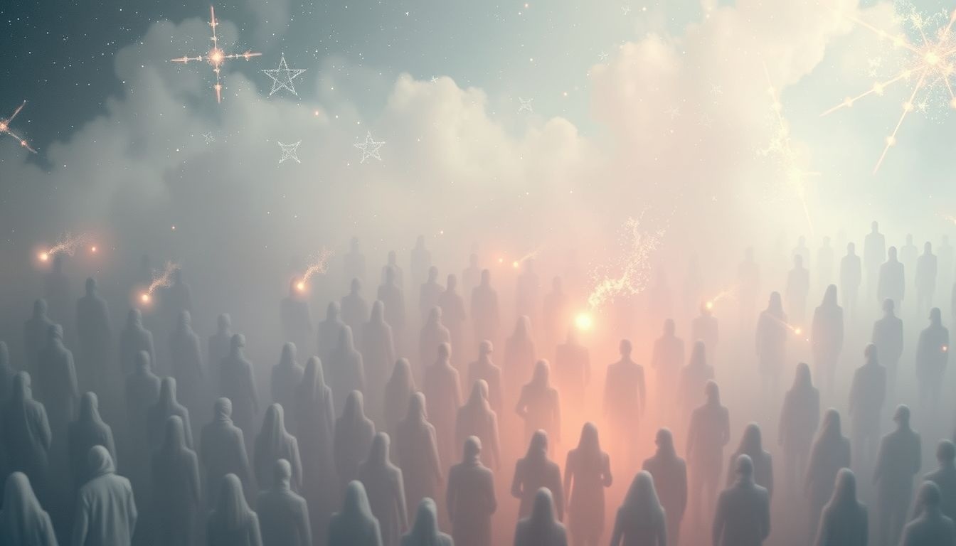 Obserwowanie zgromadzenia symbolizuje potrzebę analizy własnych relacji społecznych.