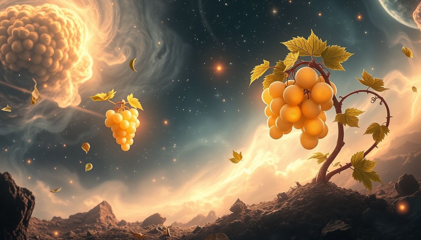 Winogrona we śnie symbolizują obfitość i duchowy rozwój.