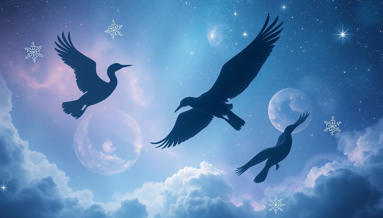 Kormoran we śnie symbolizuje tajemnice i ukryte emocje.