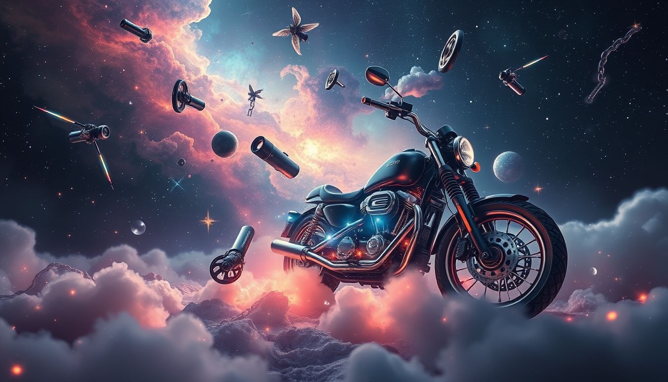 Kradzież motocykla we śnie symbolizuje utratę kontroli nad życiem.