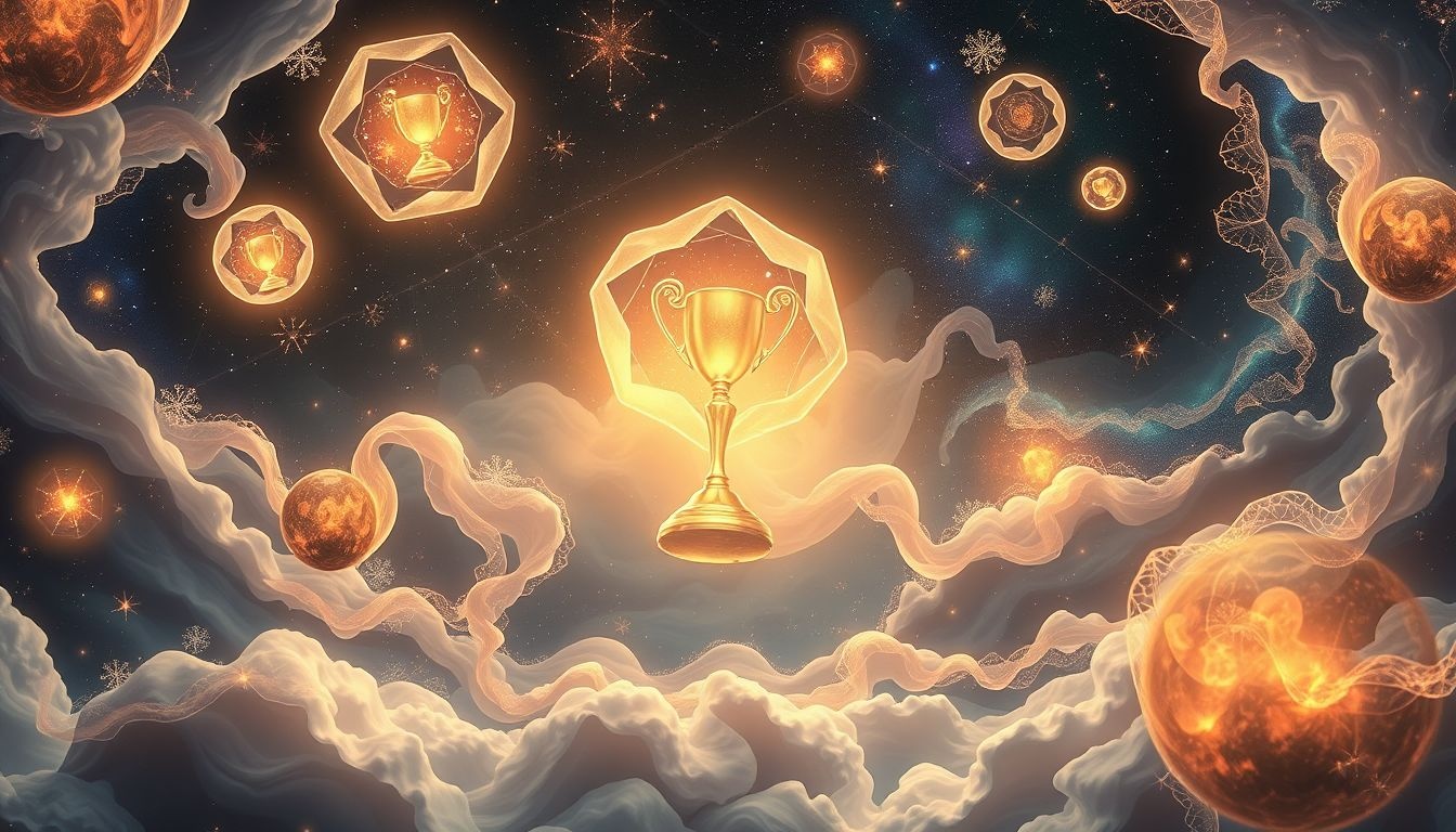 Trofea symbolizują zwycięstwo i status w kulturach starożytnych.