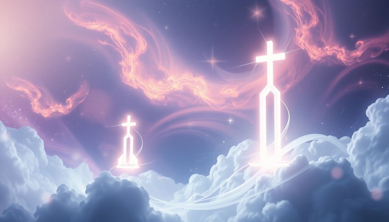 Pionowe symbole religijne we śnie oznaczają duchową siłę i moralność.