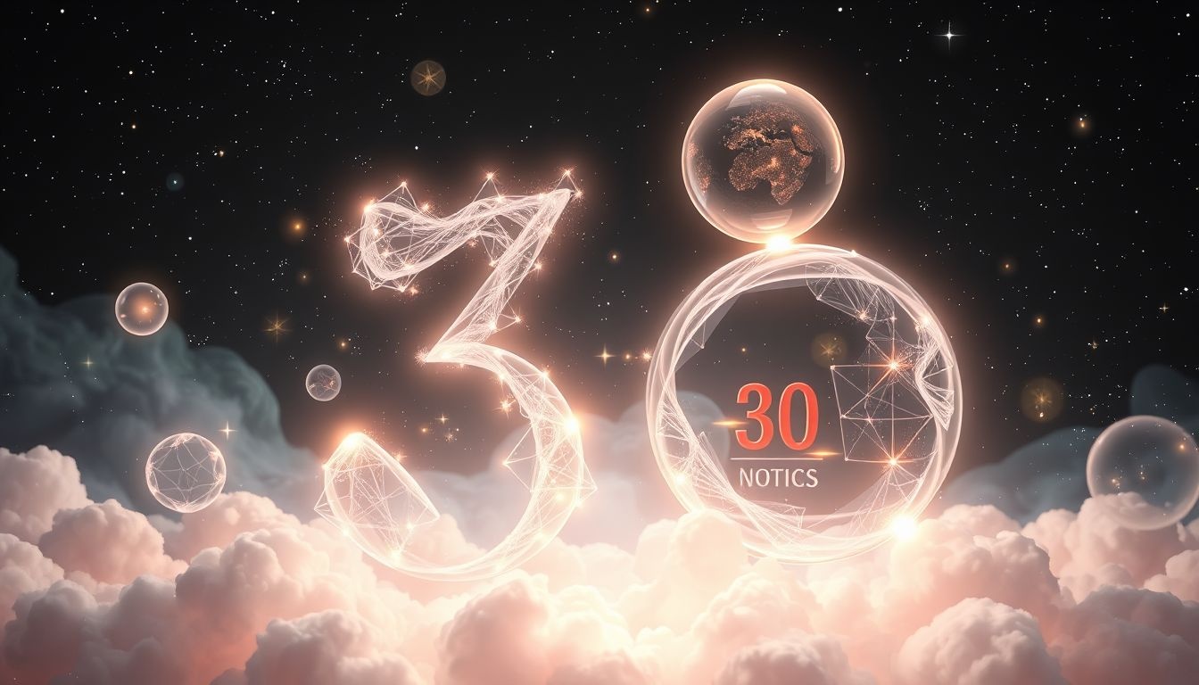 Liczba 30 w snach symbolizuje harmonię i nowe początki.