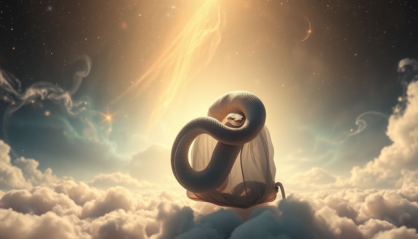 Sen o pytonie w torbie symbolizuje ukryte zagrożenia i lęki.