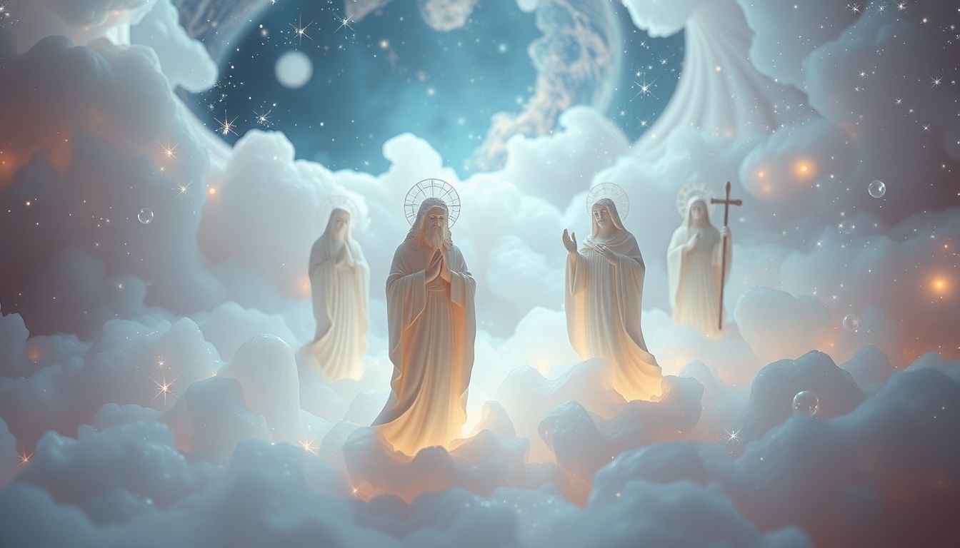 Sen o figurach woskowych religijnych symbolizuje duchowe poszukiwanie sensu.