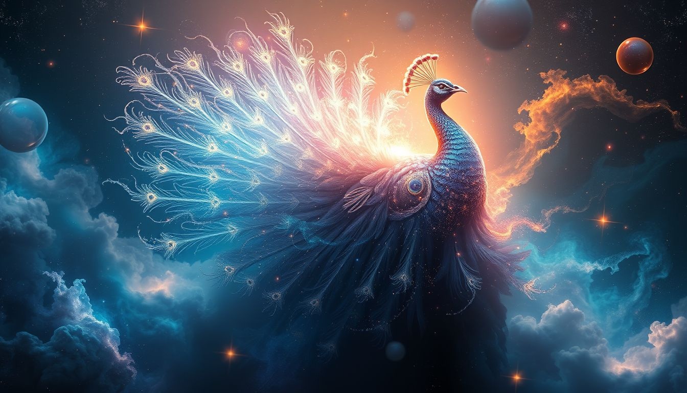 Sen o pawiu symbolizuje dumną piękność i próżność duszy.