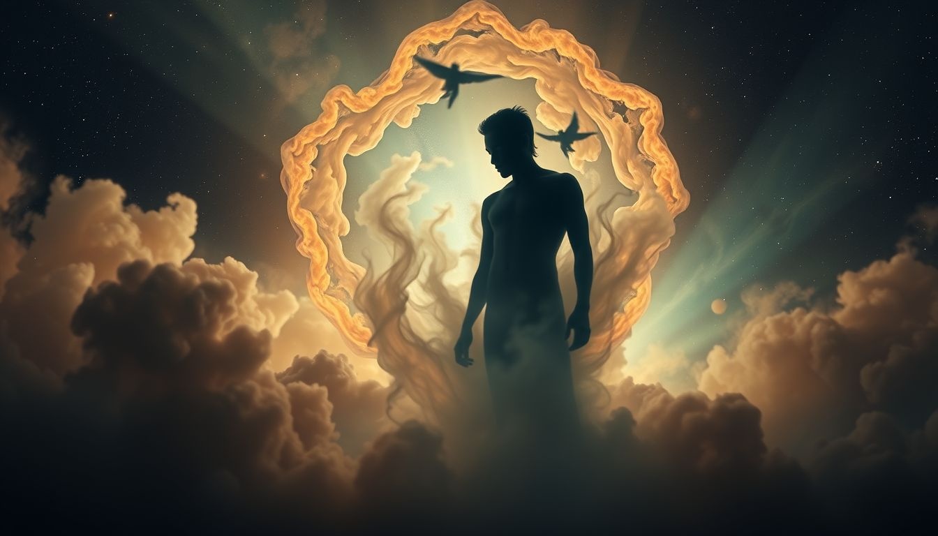Sen o oparach siarki w lustrze symbolizuje konfrontację z cieniem.