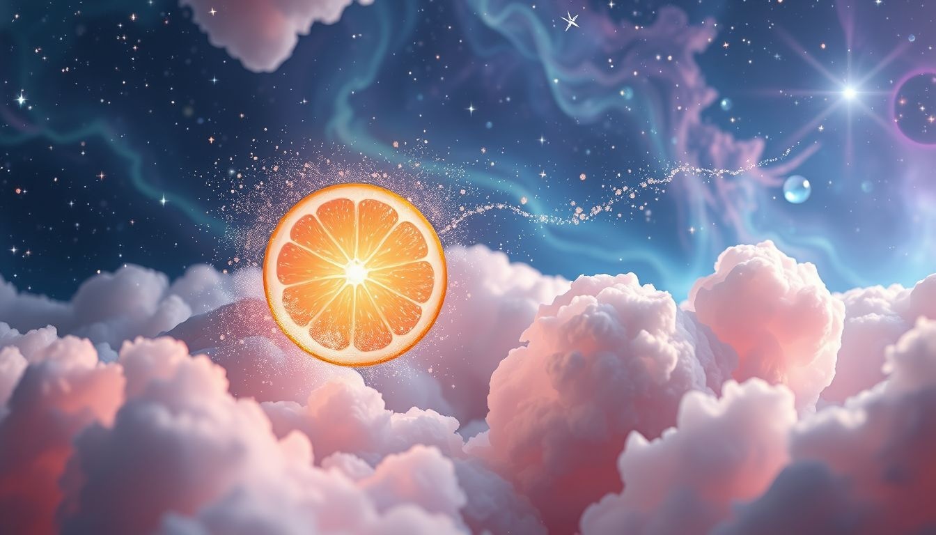 Jedzenie słodkiego grejpfruta symbolizuje nowe, pozytywne początki.
