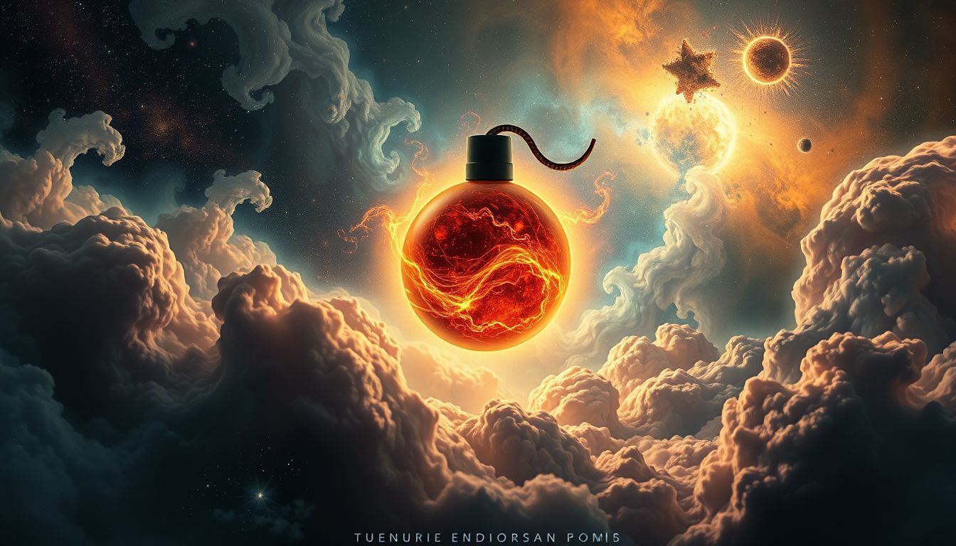 Bomba w snach symbolizuje gwałtowne wybuchy tłumionych emocji.