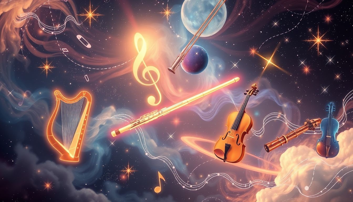 Gitara symbolizuje wyrażanie emocji i twórczą wolność we śnie.