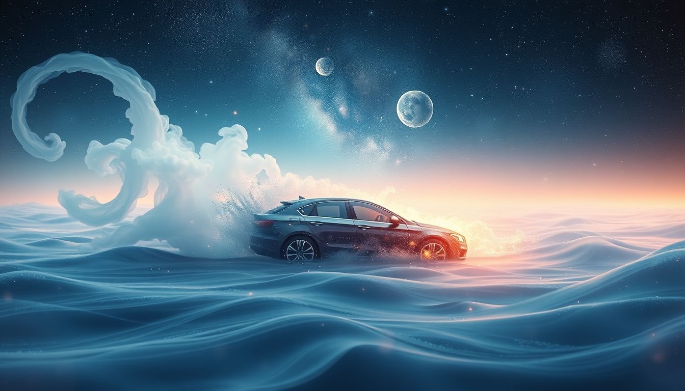 Sen o tonącym samochodzie może wskazywać na potrzebę terapii.