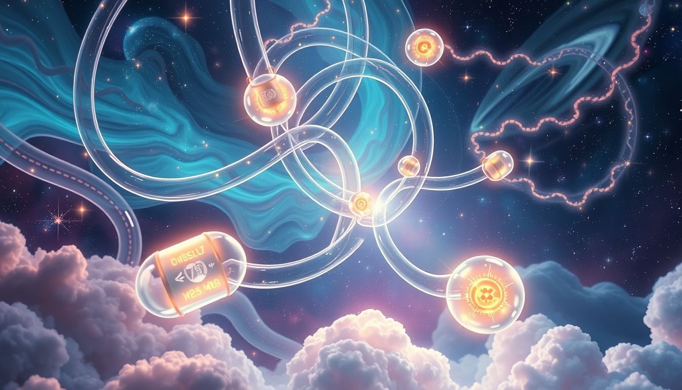 Sny o systemach rurowych symbolizują komunikację i przepływ energii.