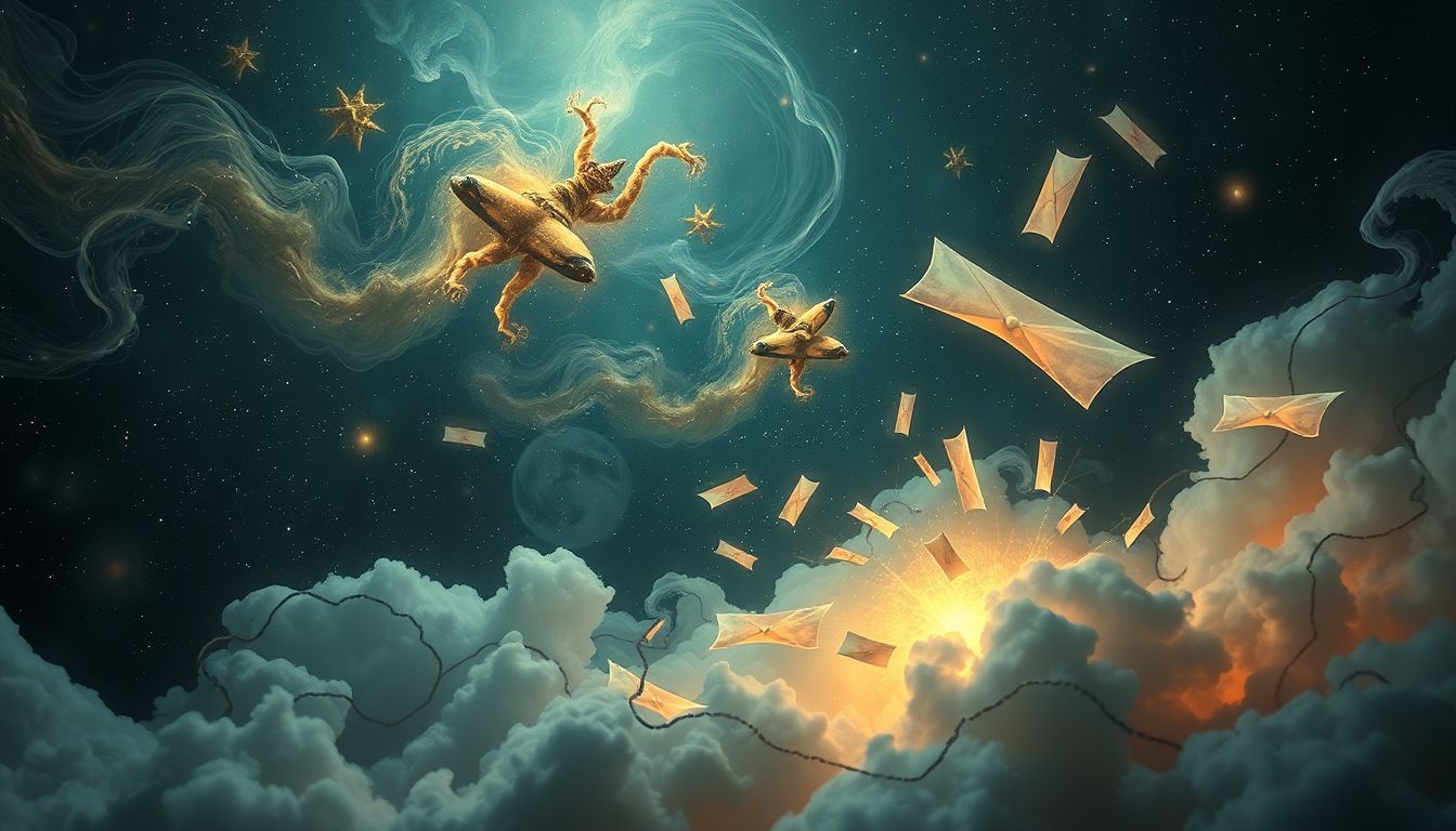 List z pogróżkami symbolizuje we śnie ukryty lęk i winę.