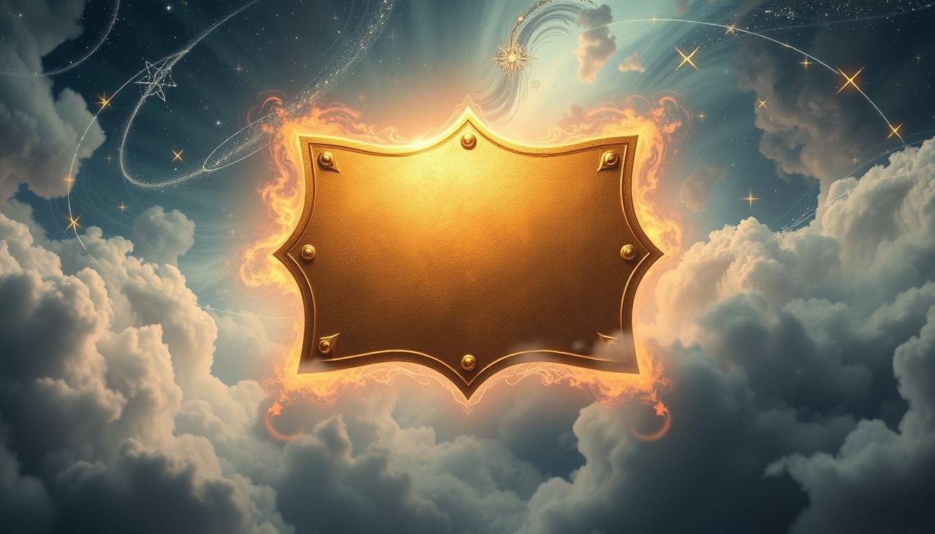 Mosiężna tabliczka symbolizuje trwałość i ważne życiowe przesłanie.