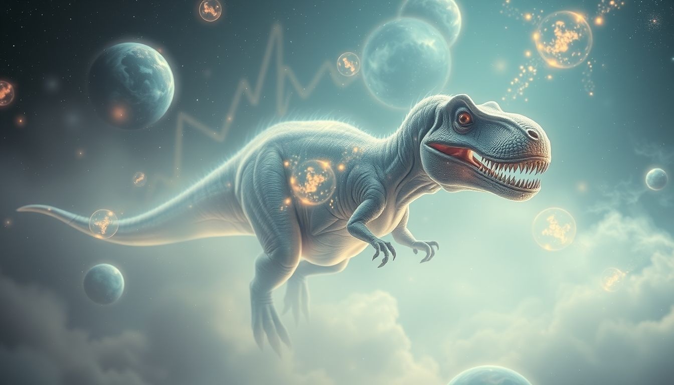 Sen o oswojonym T. rex symbolizuje kontrolę nad wewnętrzną siłą.