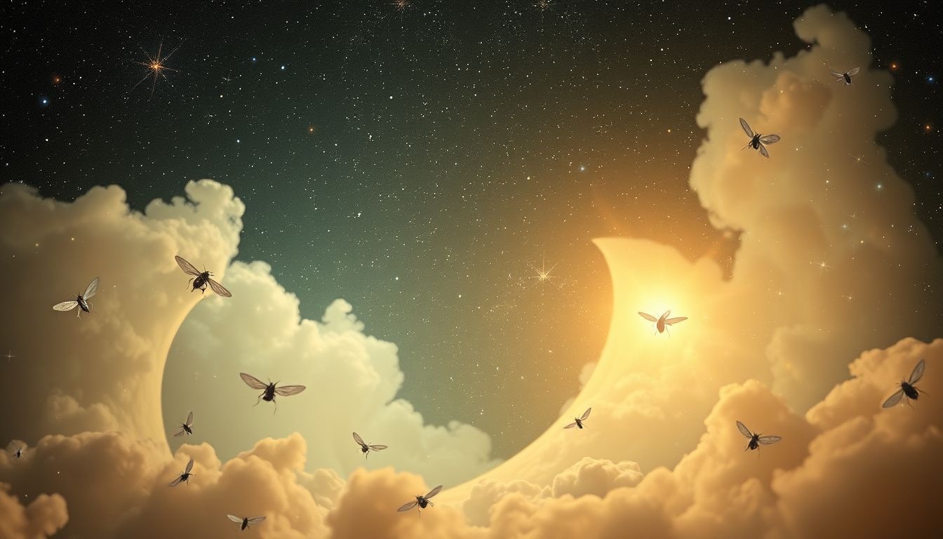 Sen o owadach symbolizuje drobne życiowe irytacje i przeszkody.