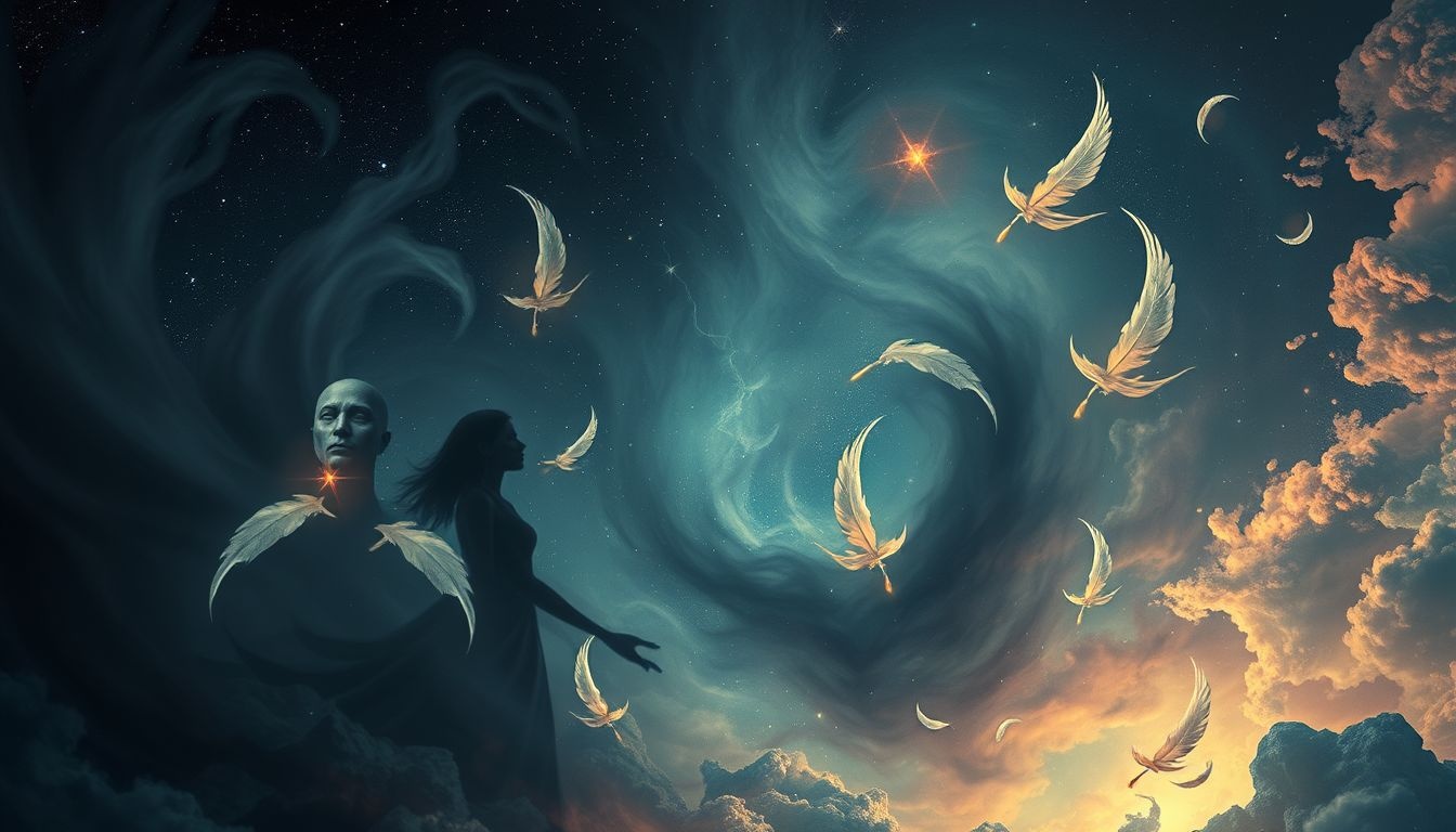 Aswang symbolizuje ukryte lęki i duchowe przemiany.