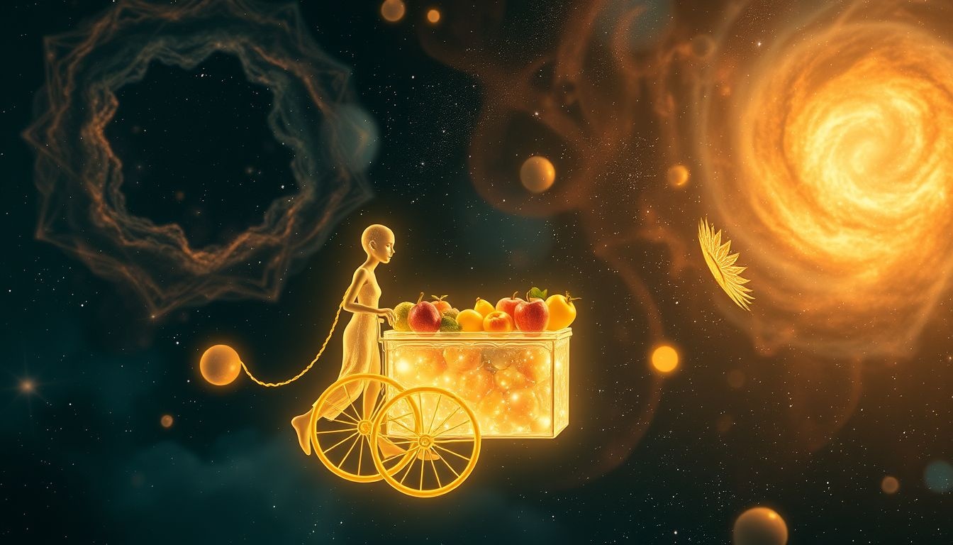 Nowy wózek sprzedawcy symbolizuje nowe możliwości i zyski.