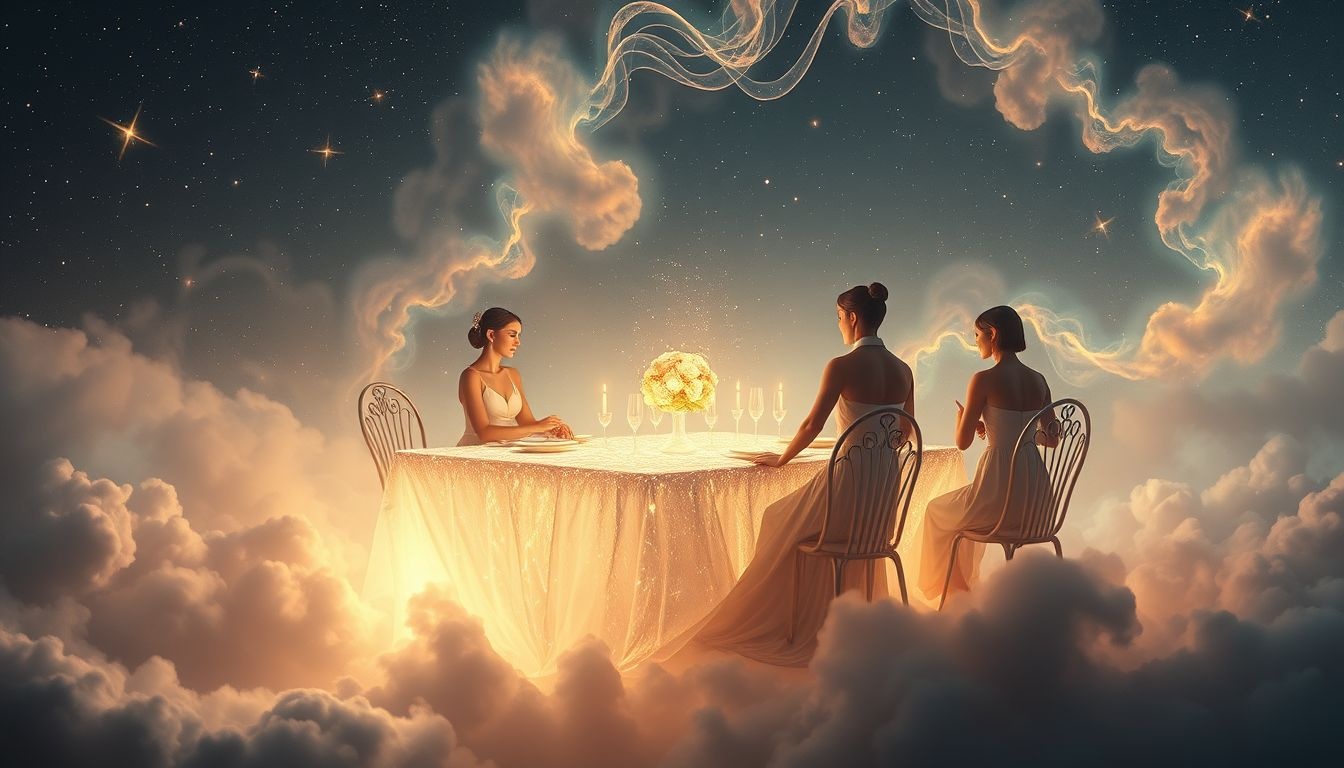 Uczta ślubna symbolizuje jedność i harmonię w relacjach.