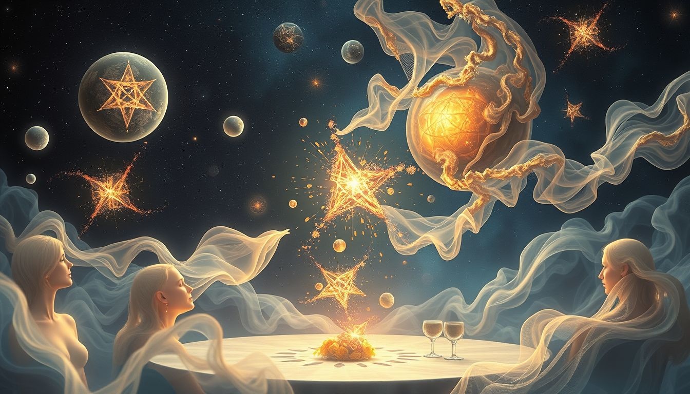 Kłótnie na uczcie ślubnej symbolizują ukryte konflikty w relacjach.