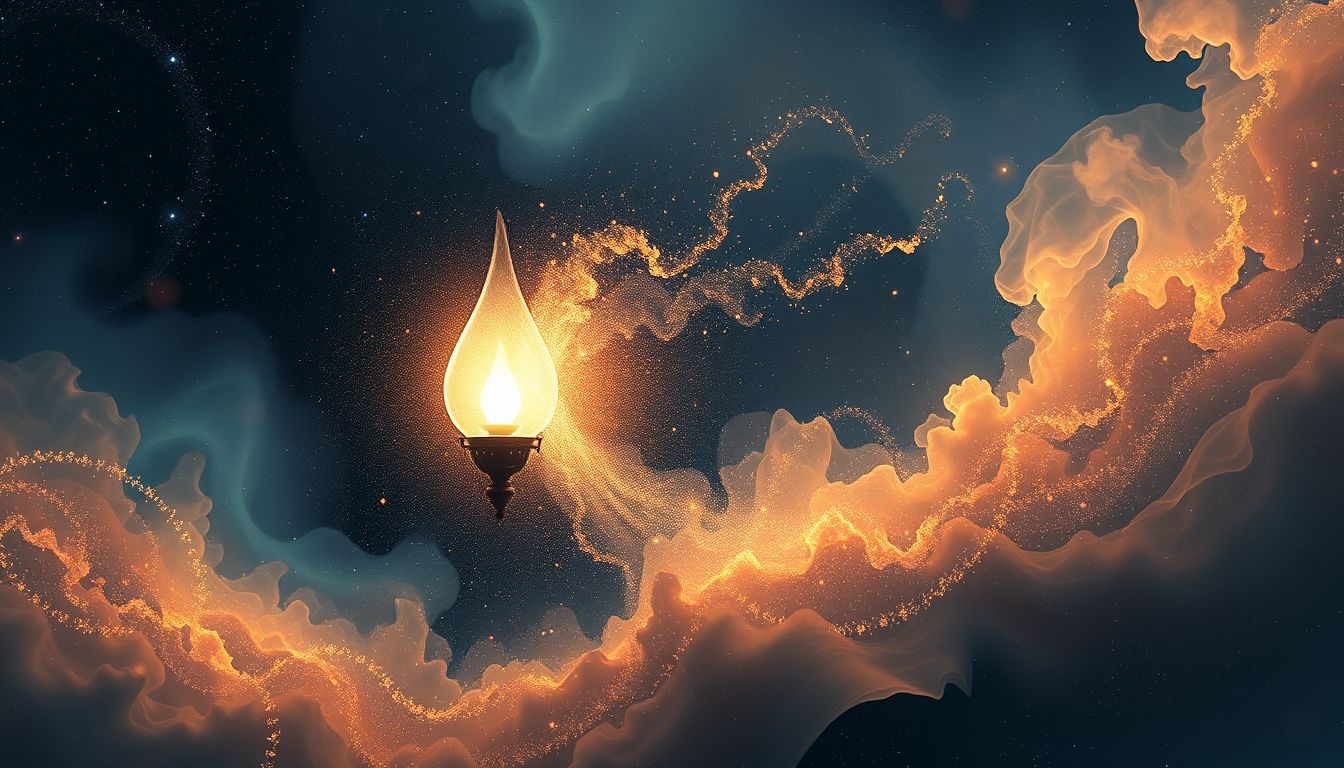 Utrata lampy symbolizuje utratę mocy i kontroli w życiu.