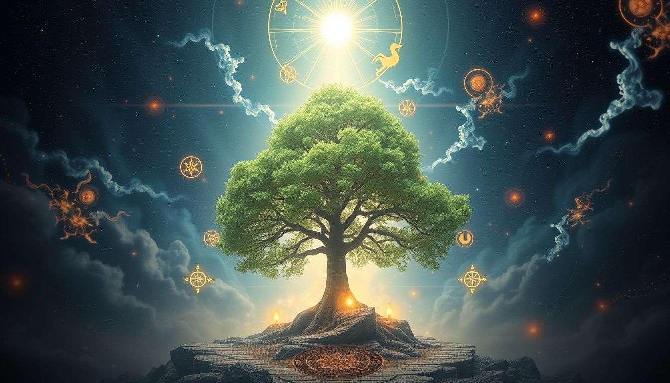 Cyprys symbolizuje ochronę i wieczność w magicznych rytuałach.