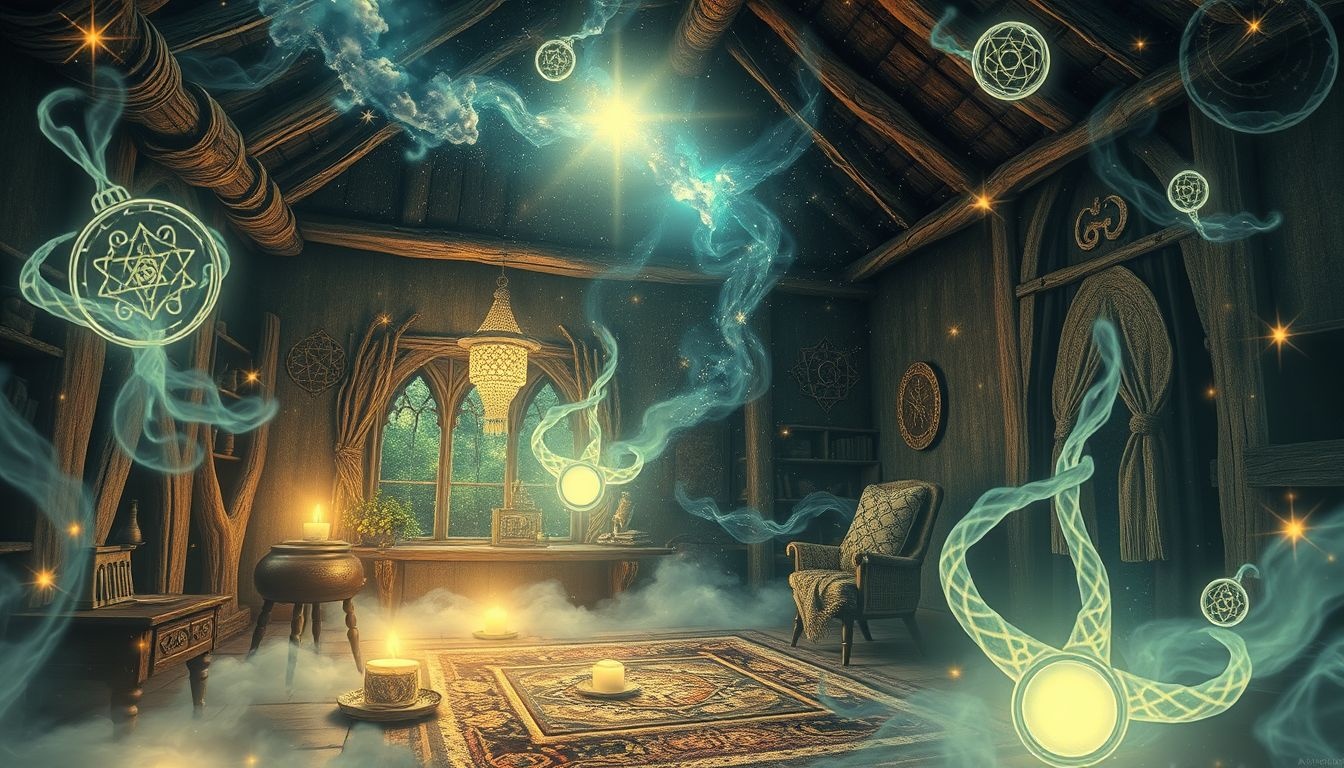 25. Izba Ludowa symbolizuje magię przemian i duchową ochronę snu.