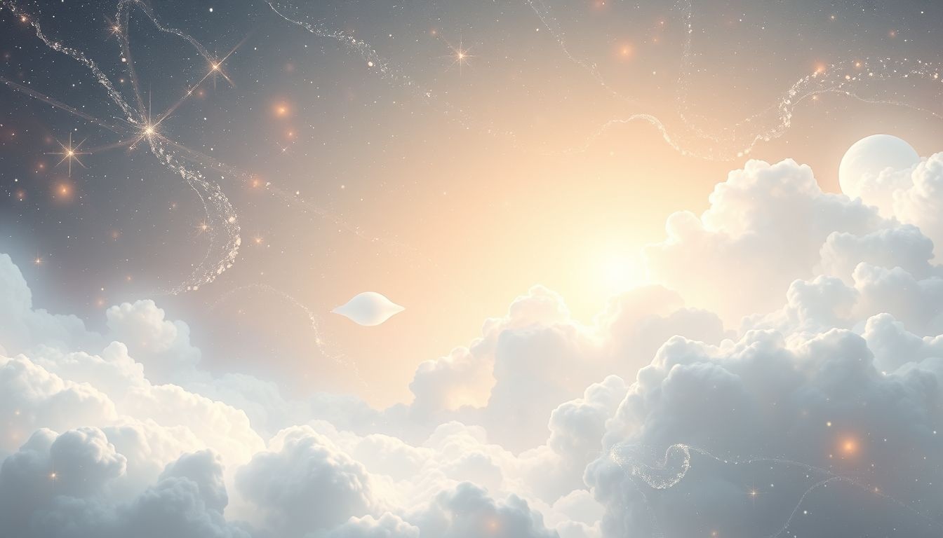 Biała cerata symbolizuje czystość, spokój i duchową harmonię snu.