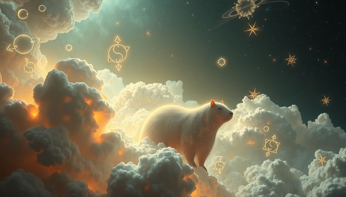 Sny o kapibarach symbolizują spokój i harmonię w życiu.