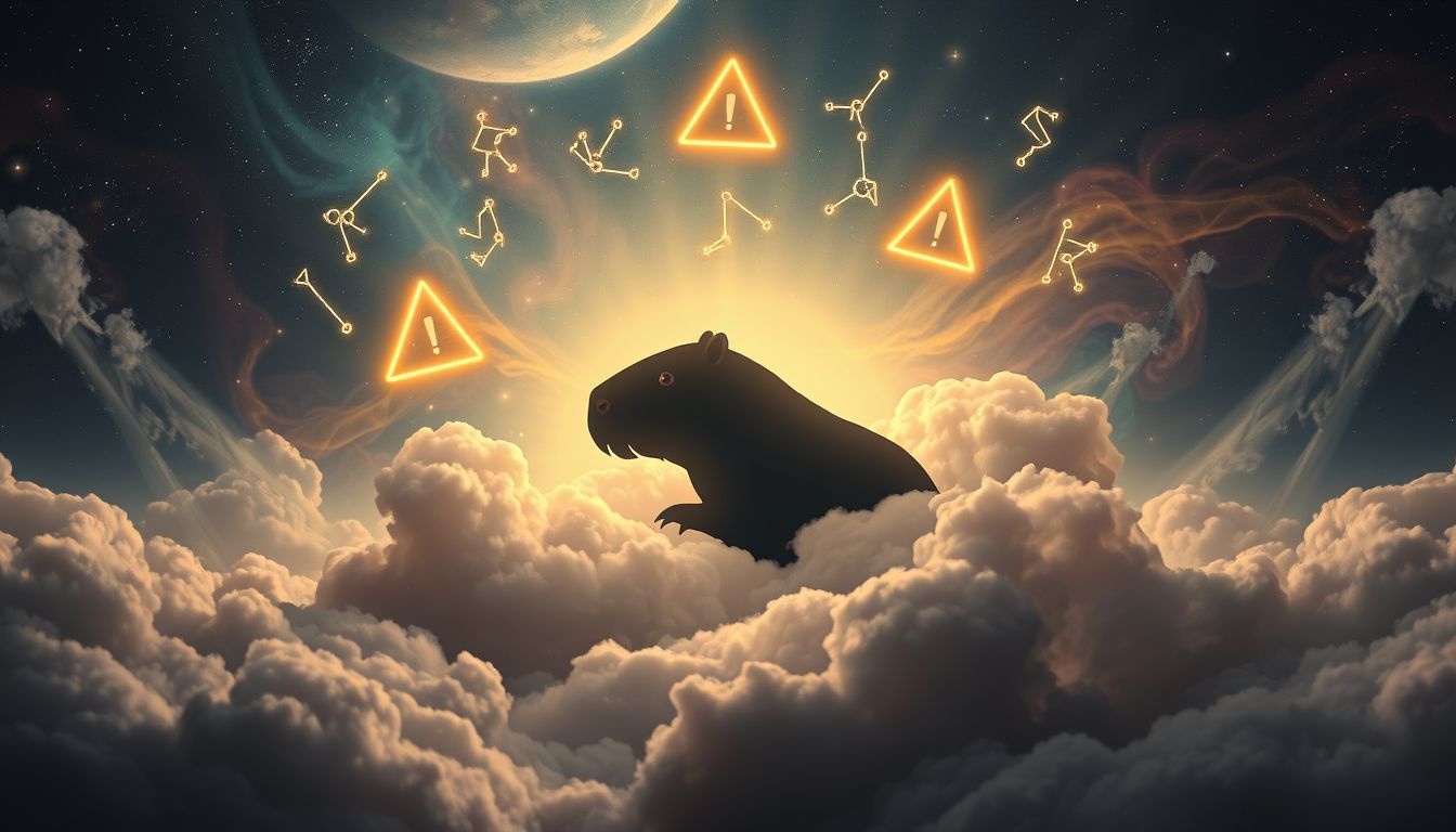 Kapibara ostrzega przed zbytnim zaufaniem w relacjach.