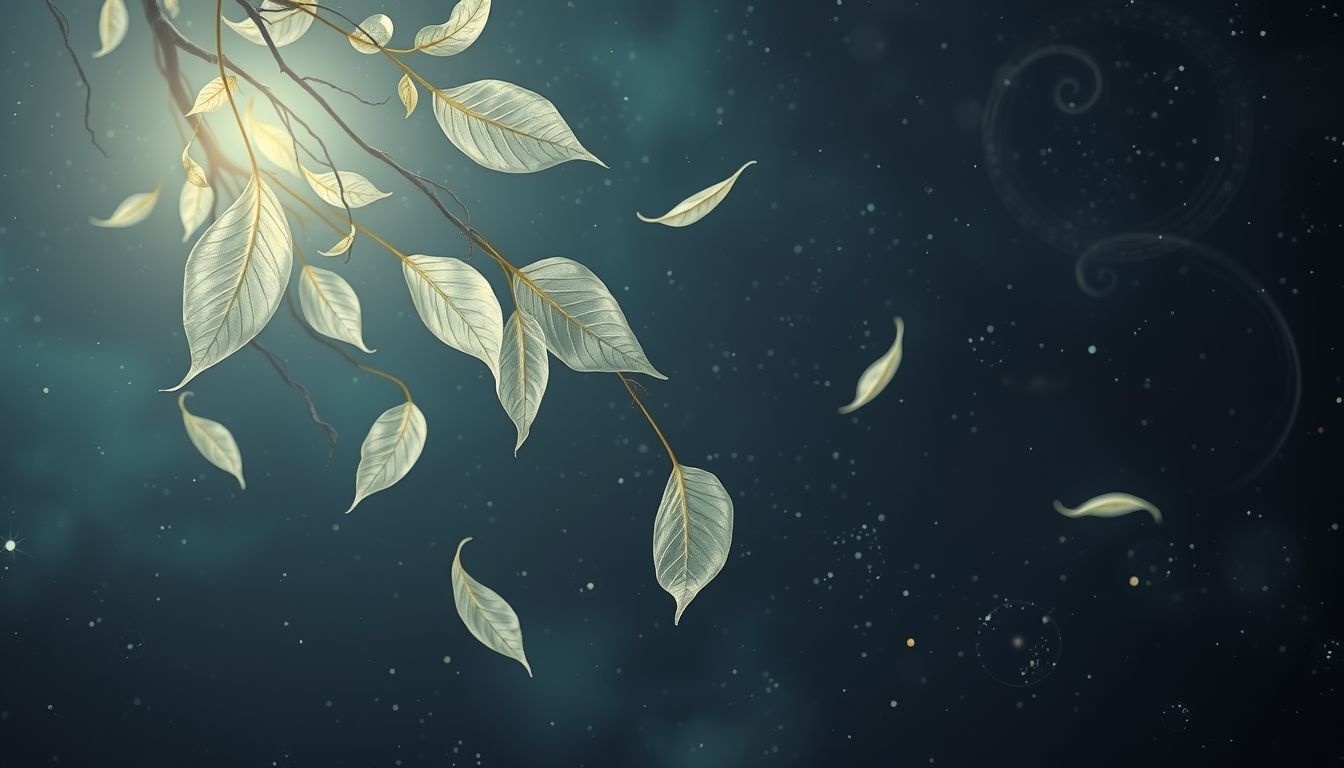 Odcinanie liści symbolizuje utratę sił i utratę blasku.