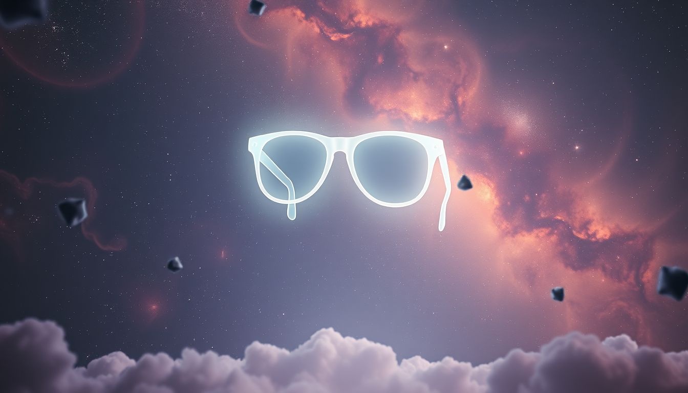 Okulary przeciwsłoneczne symbolizują ochronę przed negatywnymi wpływami.