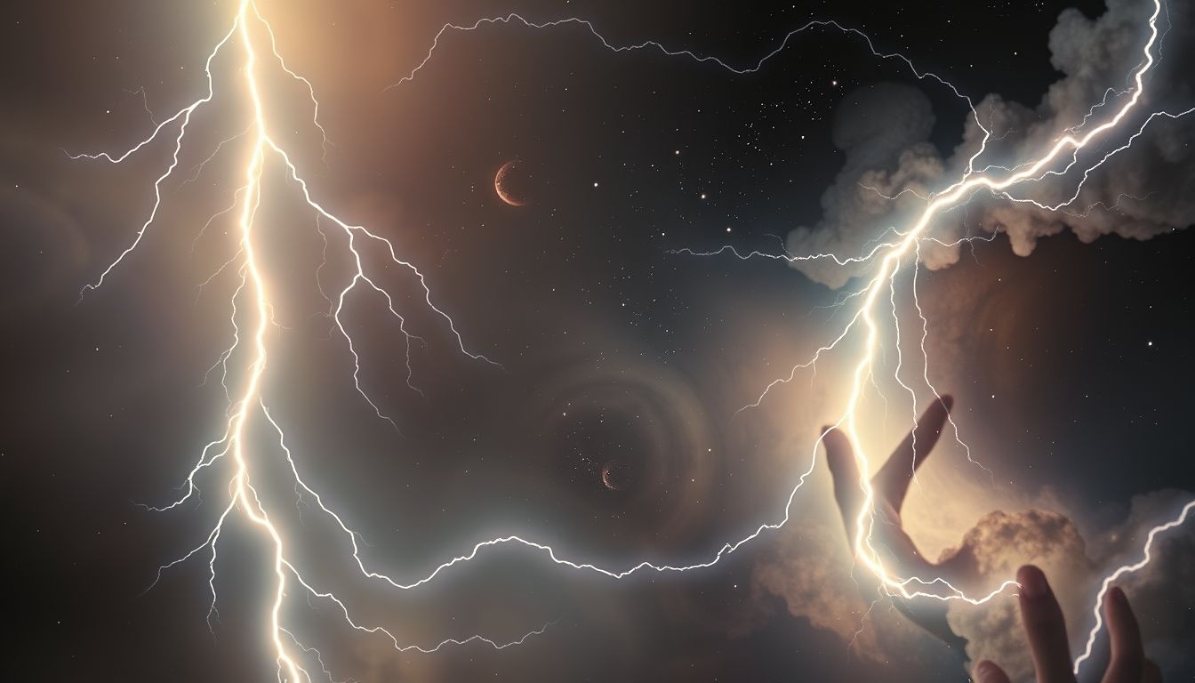 Piorun symbolizuje karę za winy i wewnętrzną pokutę.