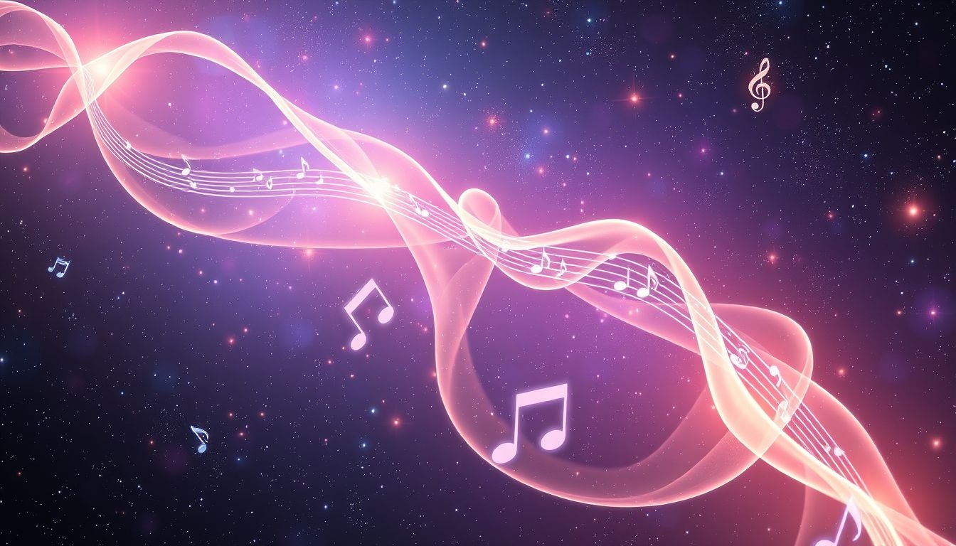 Promenada z muzyką symbolizuje radość i harmonię w życiu.